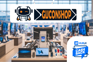 Gucon: smartphone, PC e console con cashback Hubix.it